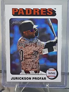 2024 Topps Heritage High Number #503 Jurickson Profar White Border Padres - Picture 1 of 2