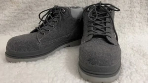 MENS LUGZ SIZE 7 DRIFTER PEACOAT LACE UP GRAY CASUAL BOOTS - Picture 1 of 5
