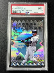 KEN GRIFFEY JR. PSA 9 1999 TOPPS LD1 LORDS OF THE DIAMOND DIE-CUT SP MINT 3723 - Picture 1 of 2