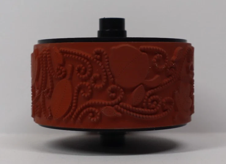 Estampación de goma alrededor de 1" rueda PUNTOS DE OTOÑO otoño floral bellota Foto 1 de 3