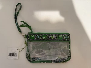 Vera Bradley Clear Wristlet New - Picture 1 of 3