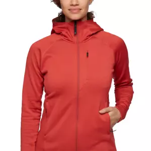 Black Diamond Factor Fleece Womens Hoody Size Medium Grenadine - Picture 1 of 3