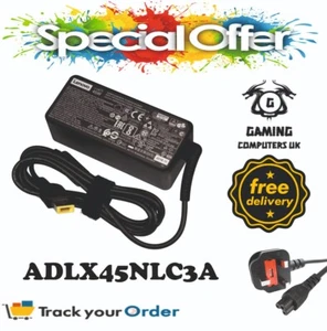 Adaptador Genuino Cargador Portátil USB 20V 2.25A 45W Lenovo ADLX45NLC3A ENTREGA GRATUITA - Imagen 1 de 2