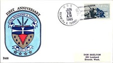 USS Richmond K. Turner First Anniversary - 6.13.1965 - F47796