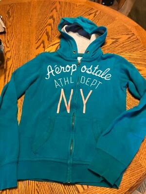Niñas Junior Misses A'eropostale Sudadera con Capucha XS USADA EN EXCELENTE ESTADO Foto 1 de 4