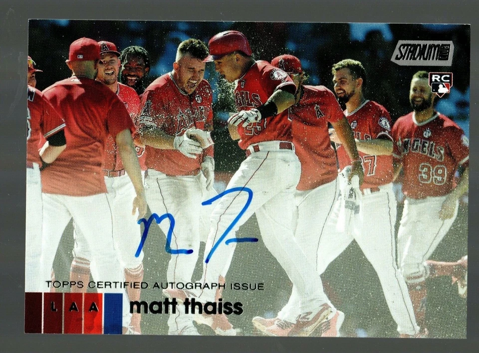 2020 Stadium Club Autographs #AMT Matt Thaiss - Image 1 of 1