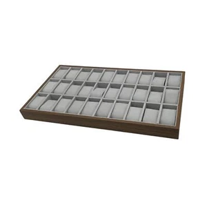 Watch Organizer Tray 30 Slots Watch Drawer Organiser for Men Jewelry Counter - Picture 1 of 9