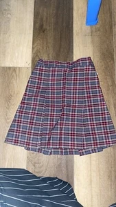 Rifle Kaynee Plaid Uniform Skirt - Picture 1 of 8
