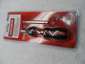 Craftsman 7-pc Multi Bit Ratchet Screwdriver, made in Taiwan NIP - Part # 98885 - Picture 1 of 5