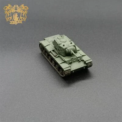 Homemade 1/144 Soviet KV-1E Heavy Tank Painted Finished Model NEW！ - Image 1 of 4