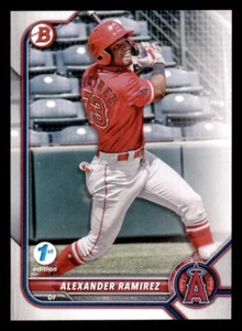 2022 Bowman 1st Edition #BPPF38 Alexander Ramirez - Picture 1 of 2