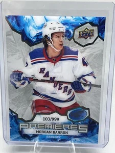 2021-22 Upper Deck Ice #189 Morgan Barron #/999 - Picture 1 of 2