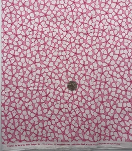 Moda Me & My Sister Designs FROLIC #22316 - Pink White Floral Fabric - 1.75 yd - Picture 1 of 1