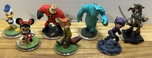 Disney Infinity Figures 1.0, 2.0, 3.0 - Lot of 7 Character Figures - Foto 1 di 22