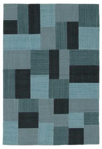 Vintage Hand Woven Traditional Kilim Rug 4'8" x 6'6" Oriental Wool Carpet - Picture 1 of 9