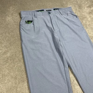 William Murray Golf Pants Straight Fit Performance Stretch Mens 34x34 Blue - Picture 1 of 9