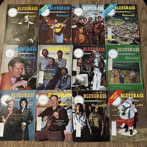 1978 FULL YEAR of Bluegrass Unlimited Music Magazine *Signed Vassar Clements* - Picture 1 of 16