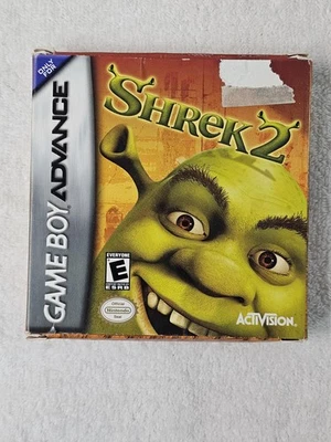 Shrek 2 Nintendo Game Boy Advance GBA Complete CIB Box Manual Cartridge Japan - Image 1 of 4