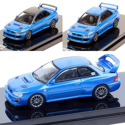 1/64 Scale Prodrive P25 2023 Subaru Impreza 22B Car Model Hobby Japan Toy Blue - Image 1 of 3