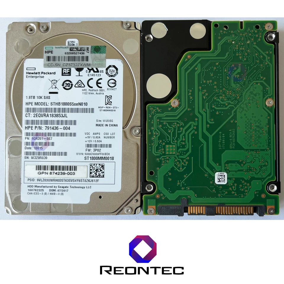 Seagate 1,8TB SAS HDD 2,5" Disco Rigido ST1800MM0018 - Immagine 1 di 1