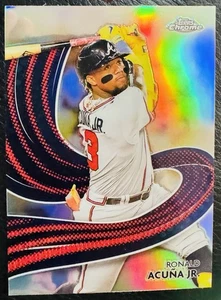 2024 Topps Chrome Strokes Ronald Acuna Jr. S-12 - Bild 1 von 2