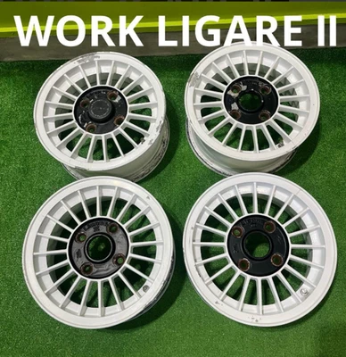 WORK LIGARE II 13x5.5J +40 5x114.3 Aluminum Wheel (Used / Rare Vintage) - Image 1 of 4