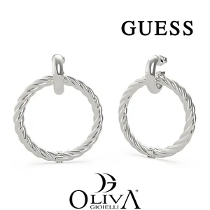 ORECCHINI GUESS COLLEZIONE LET'S GET LOUD GIOIELLI IN ACCIAIO 316L JUBE70010JW - Foto 1 di 4