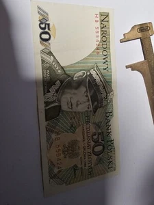 1988 Poland 50 Zlotych Uncirculated Banknote W972 - Picture 1 of 4