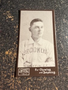 Mike Griffin Brooklyn Bridegrooms 1895 Mayo Cut Plug N300 1986 Reprint