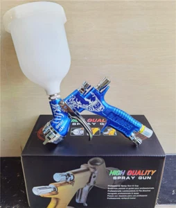 DeVilDiss GTi PRO LITE Te20 Gravity Spray Gun *BLACK* Clear Coat 600ml1.3mm Tip - Bild 1 von 8