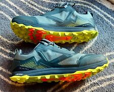 Altra Mens Lone Peak Low Waterproof Gray/Lime Trail Shoes UK10.5