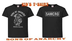 SOA SAMCRO Kid's Inspired Unisex Kids T-Shirt Ages 3-15 yrs boy or girl - Picture 1 of 3
