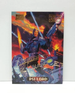 Psi-Lord #92 1994 Marvel Masterpieces Gold Foil Signature Series Card - Picture 1 of 2