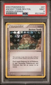 2004 EX Hidden Legends Ancient Tomb Reverse Foil #87 PSA 9 - POP 24 - Picture 1 of 2