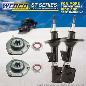 Front Shock Absorbers & Strut Mount Bearing Kit for Toyota Kluger GSU40R GSU45R - Picture 1 of 3