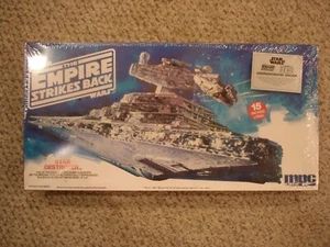 Star Wars Empire Strikes Back Star Destroyer model kit MPC ERTL 1989 new sealed - Picture 1 of 8