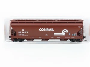 N Scale Micro-Trains MTL 09400630 CR Conrail 3-Bay Covered Hopper #888635 - Picture 1 of 15