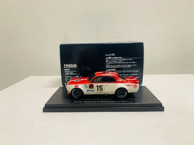 Ebbro 1/43 Scale Die-Cast Model Car Nissan Skyline GT-R Kpgc10 Racing 1972 #15 - image 1 of 4
