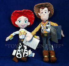 New WOODY & JESSIE - 12" Mini Bean Bag Plush Dolls - TOY STORY Disney PIXAR NWT