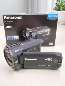 Panasonic HC-WX990M-K Digital 4K Video Camera Black w/ Hood Battery Manual Box - Picture 1 of 16