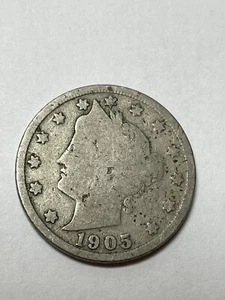 1905 Liberty Nickel, V Nickel - Picture 1 of 2