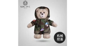 GOC IN C Cabeza Calentador de Manos Eléctrico Camuflaje Oso Bolsa de Agua Caliente Peluche - Imagen 1 de 9