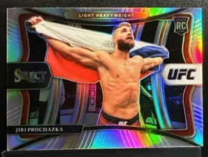 2021 PANINI SELECT UFC JIRI PROCHAZKA SILVER PRIZM RC - Picture 1 of 2