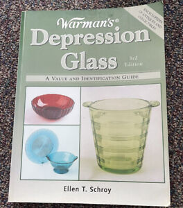 Warman's Depression Glass Value Identification Guide 3 Edition Paperback EUC