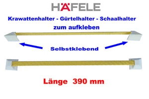 Krawattenhalter-Gürtelhalter 390 mm Selbstklebend - Gelb - Bild 1 von 1