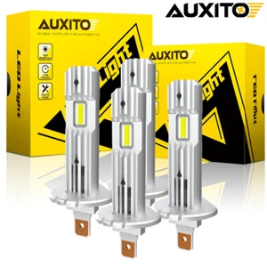 4PCS Xenon H1 LED Headlight Bulbs High Low Beam Fog Light DRL 6500K Super White - Picture 1 of 20