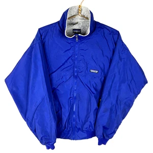 Chaqueta Capilene Vintage Patagonia Shelled Azul Medio Cremallera Completa 2006 - Imagen 1 de 4
