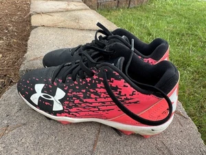 Under Armour kids Baseball cleats Size 1 - Picture 1 of 4