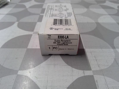 Receptáculo dúplex Pass & Seymour Light Almond: 8300-LA *ENVÍO GRATUITO* Foto 1 de 3