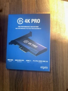 Elgato 4K Pro Capture Card - Up to 8K resolution HDR! New And Sealed - Picture 1 of 3